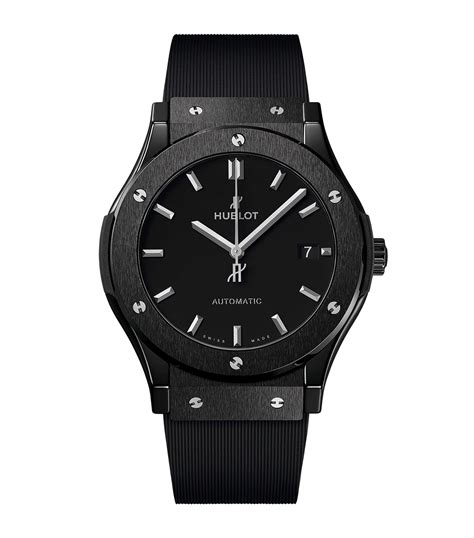 black ceramic hublot|hublot ceramic watches.